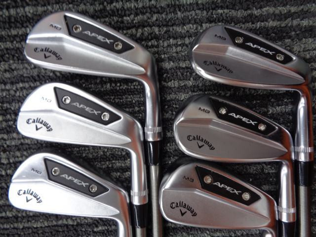 Golf Iron Set Callaway APEX MB 2024 Steel Fiber i110cw (S) 6pcs 5