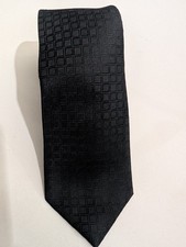 2.75" Wide Pierre Cardin Slim Black Mens Tie