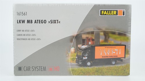 Faller H0 161561 Sistema Coche Camión MB Atego Sixt (HERPA) | Zustand: Gebraucht