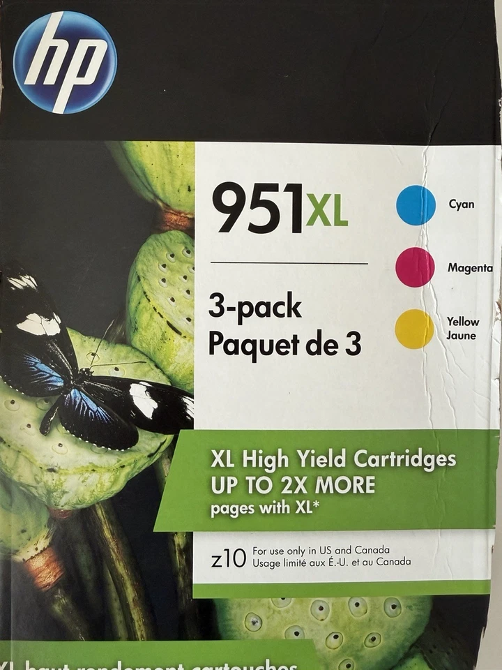 HP 950XL 951XL Ink Set 2 Black Cyan Yellow Magenta HP Printer EXP 2023 New - Image 3 of 4