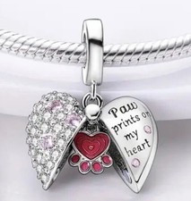 💖 Charms Anhänger 925 Silber passend für Pandora Armband Herz Familie Liebe 💖