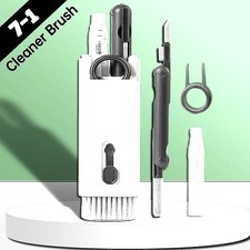 Kit Nettoyage Clavier AirPods iPhone PC Écouteurs Brosse 5 en 1 Multifonction