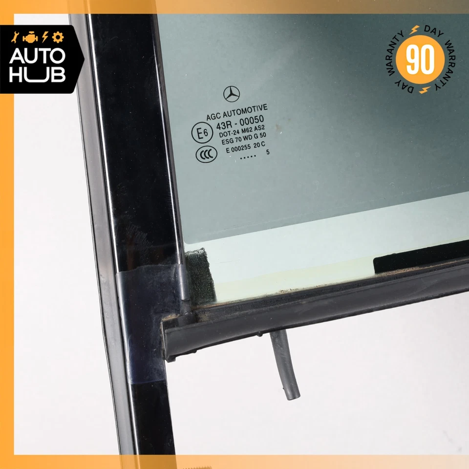 12-18 梅赛德斯 W218 CLS550 CLS63 左驾驶员侧四分之一窗玻璃原始设备制造商 — 第 3/4 张图片