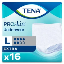 TENA Disposable Underwear Large Ultimate-Extra 64 Ct