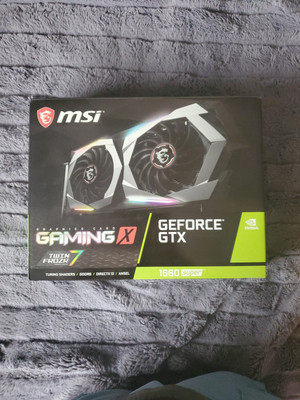 MSI Gaming GeForce GTX 1660 Super 6GB GDDR6 Gaming X Graphics Card Twin Frozr 7