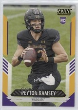 2021 Score Rookies Gold Peyton Ramsey #374 0q3
