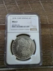 1878 Morgan Silver Dollar NGC MS62 7/8TF STRONG!! 90% Silver $1 Coin