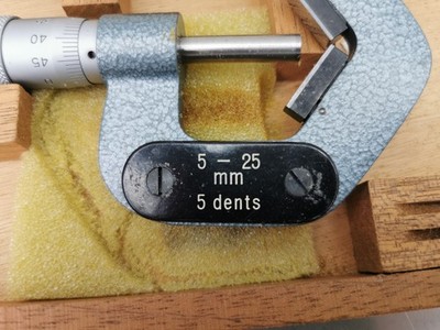 TESA AS53W/5-0 25-45mm 5dents Bügelmessschraube #2