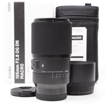 SIGMA Art 105mm F2.8 DG DN Macro für Sony E Mount [Near Mint] #7016LJ