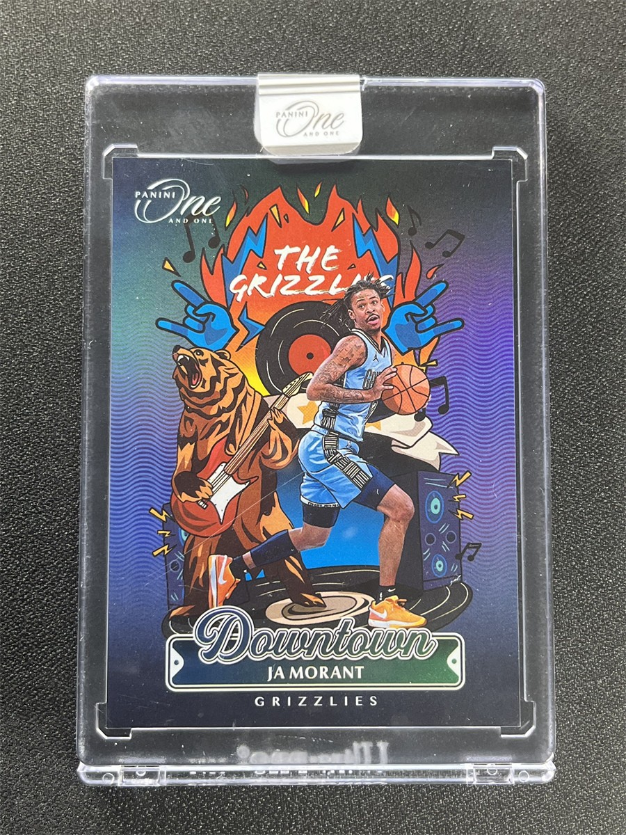 2024-25 Panini One And One Ja Morant #6 Downtown Grizzlies Case Hit SSP