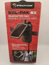NEW Stealthcam SOLP5X 5000mah 12v Solar Battery Pack