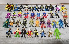 Lot Of 40 Fisher Price Imaginext Figures Mixed Batman Superman DC