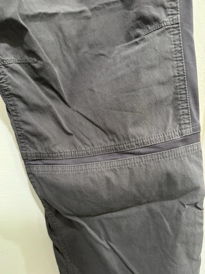 Calça Kuhl Masculina 42x34 Cinza 5 Bolsos Caminhada Exoesqueleto Ativo Elástico - Imagem 4 de 4