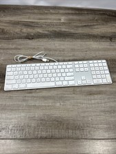 Genuine Apple A1243 Wired Mac Standard USB Keyboard W/Numeric Tested