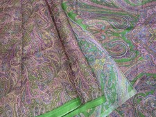 Vintage Silk Saree, 100 Pure Silk Fabric, 5 Yards Ethnic Indian Printed Sari