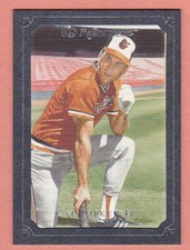 2007  UD  MASTERPIECES  FRAMED  BLUE STEEL /50 HOF!!  CAL RIPKEN JR. #53 ORIOLES