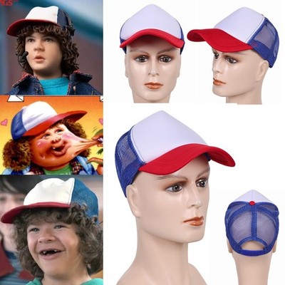 Dustin Henderson Cosplay Baseball Cap Hat Halloween Carnival Accessories Props