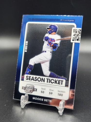 Mookie Betts 2021 Panini Contenders Optic Season Ticket #19 Los Angeles Dodgers - Picture 2 of 3