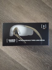 Wiley X 308T Tan Frames Saber Advanced Interchangeable Lens Tactical Sunglasses
