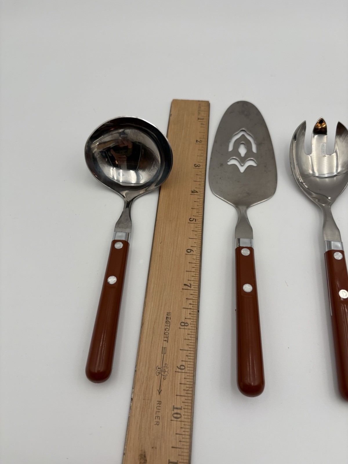 Hearthside Contemporary Stainless Korea Flatware Hostess Serving Set