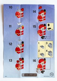 Lego Holiday Classic Santa Claus (10068) 100% Complete with Instructions
