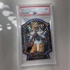 2020 Panini Select Jordan Love Die-Cut Blue Prizm RC Rookie #47 PSA 9 Mint