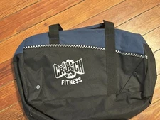 Crunch Fitness Gym Duffle Bag Travel Carry On Bag NEW Weightlifting Workout