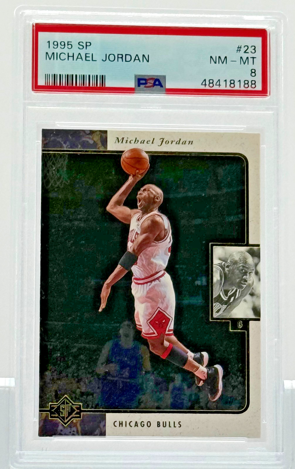 Michael Jordan (1995) - Upper Deck SP #23 - Chicago Bulls