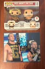Funko POP WWE Enzo Amore & Big Cass Walgreens Exclusive Figure W/ Signed 8x10