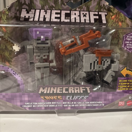 Nuovo Minecraft Craft-A-Block Scheletro Cavaliere Battaglia 2021 -Pkg Usura -Set Fantastico - Foto 2 di 6
