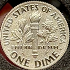 Special Enhanced 2017 S Roosevelt Dime Full Bands US Mint 225th Anniversary