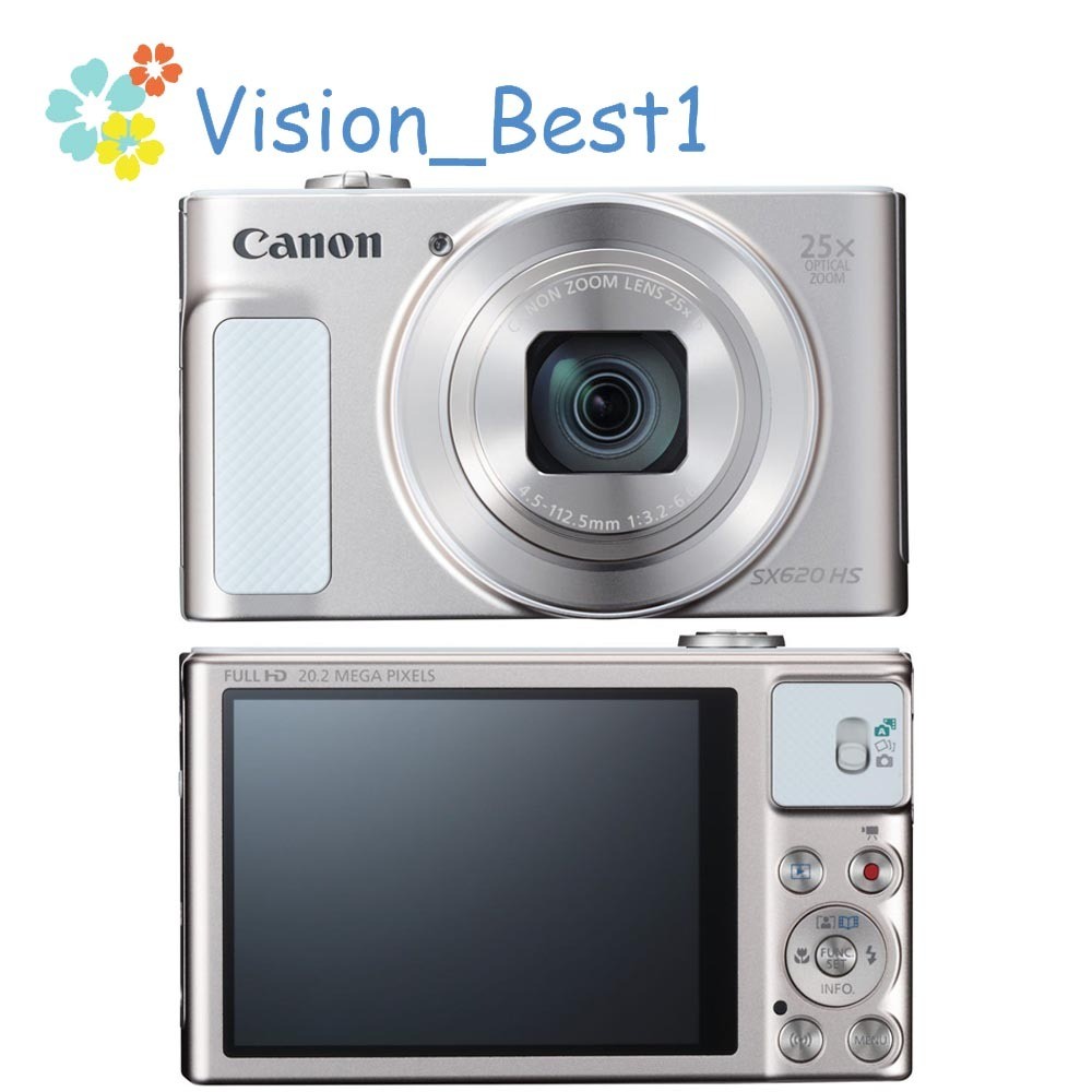 Canon PowerShot SX620 HS Digital Camera 20.2MP 25x Optical Zoom