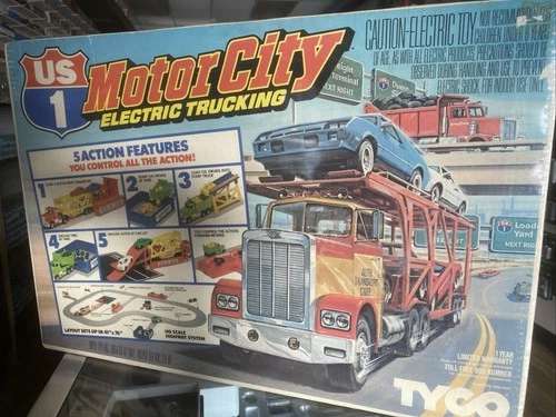 Nos NEW TYCO US 1 ELECTRIC TRUCKING Slot Truck  SET # 3209 - Factory Sealed ￼