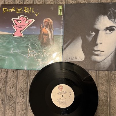 Vinyl, Record, LP, Album, David Lee Roth Crazy Frm The Heart 1985 Vintage Shrink