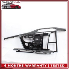 2017-2019 Audi Q7 Dashboard Center Console Trim Cover Panel Cup Holder Set OEM