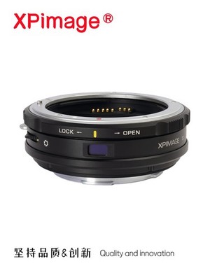 XPimage Electronic Aperture Lens Adapter for Canon EF Lens to Leica L S5 Camera