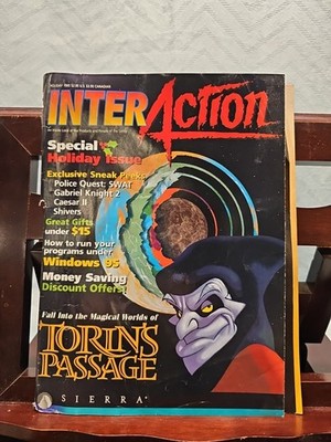 InterAction Computer Games Magazine Holiday 1995 Torin s Passage