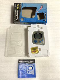 Pokemon Mini Console Blue Nintendo w/ Pokemon Party Cartridge Japan Tested