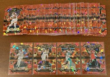 2023-24 Select Basketball Complete Red Ice Set 1-100 Rookie RC Victor Wembanyama