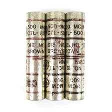 Ilsco CTL-500 500 MCM 4-9/16" Long Compression Sleeve Connectors (Lot of 3)