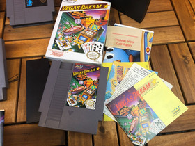 Lot 7 Nintendo NES Games Bandai GOLF SUPER MARIO DUCK HUNT VEGAS DREAM RAD RACER
