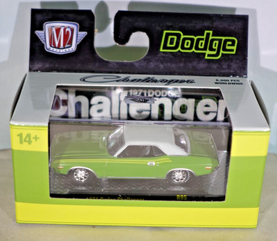 1/64th M2 Machines Detroit Muscle R95 1971 Dodge Challenger