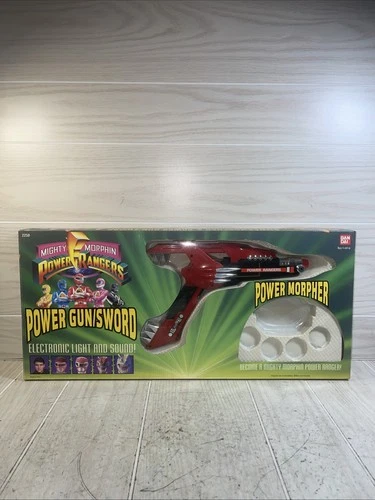 Vintage 93 Mighty Morphin Power Rangers PowerMorpher & Power Gun/Sword No Morph