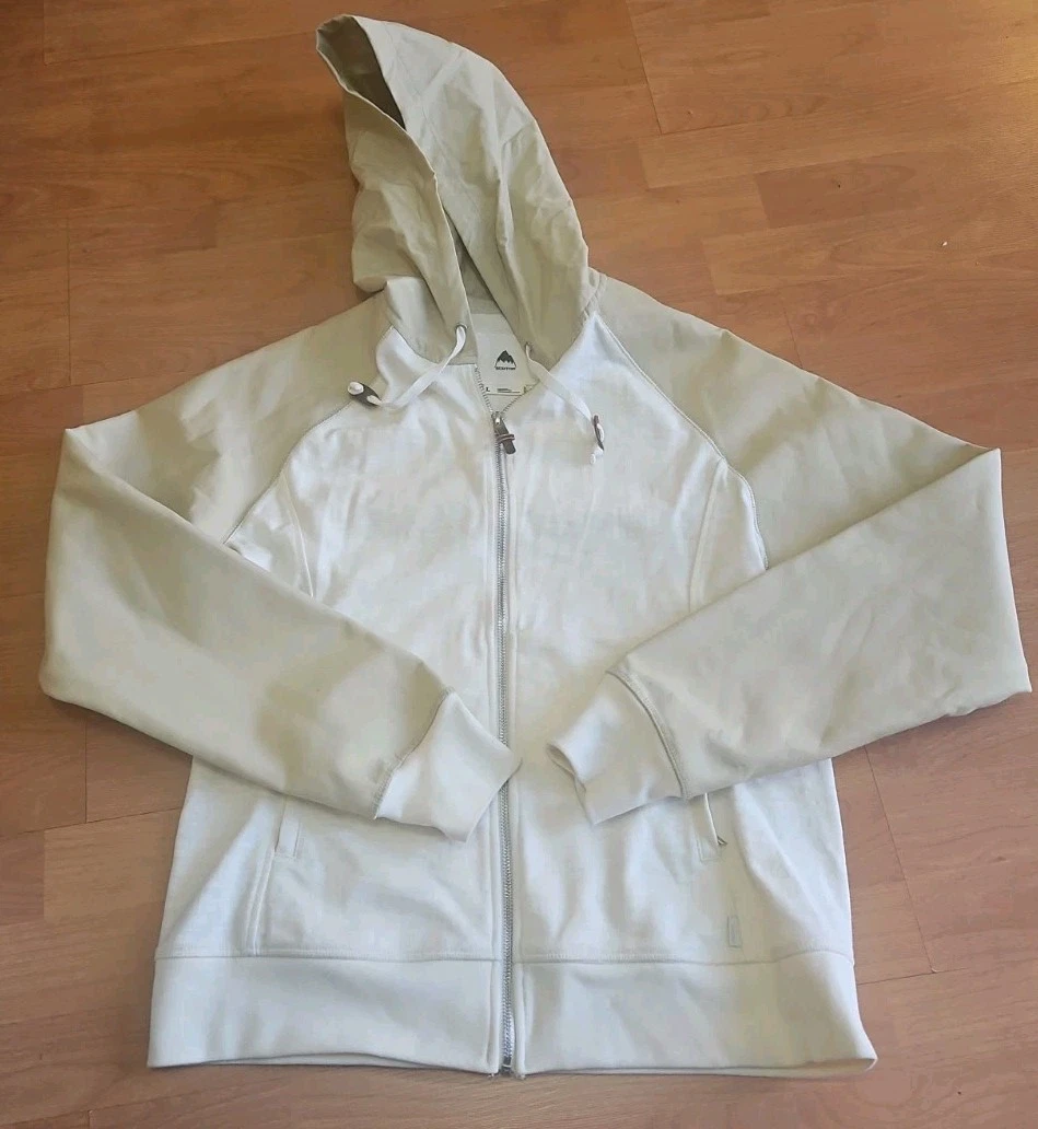 BURTON DryRide Women's Jacket Snow Ski Snowboarding Large Beige