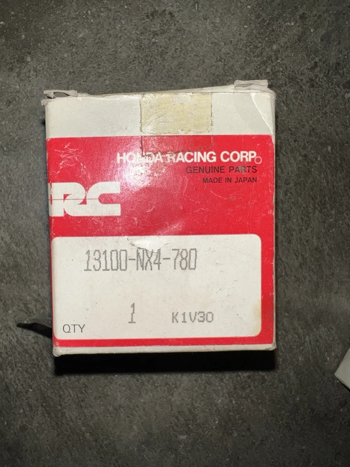 Pistón genuino Honda OEM RS125 NX4 Foto 2 de 3