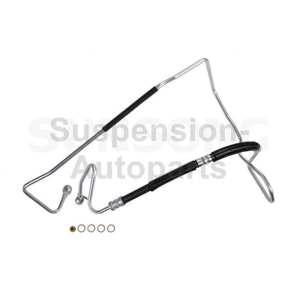 Mangueira de linha de pressão de direção hidráulica Sunsong compatível com 2001 2002 2003 2004 Lexus GS430 - Imagem 3 de 4