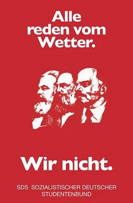 CLOSE UP Todo el mundo habla del tiempo. Póster Nosotros no. 61 x 91,5 cm