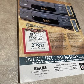 ✹ SEARS WISH BOOK 1995 Christmas Catalog Canada ✹ Sega Saturn SNES Talkboy Lego