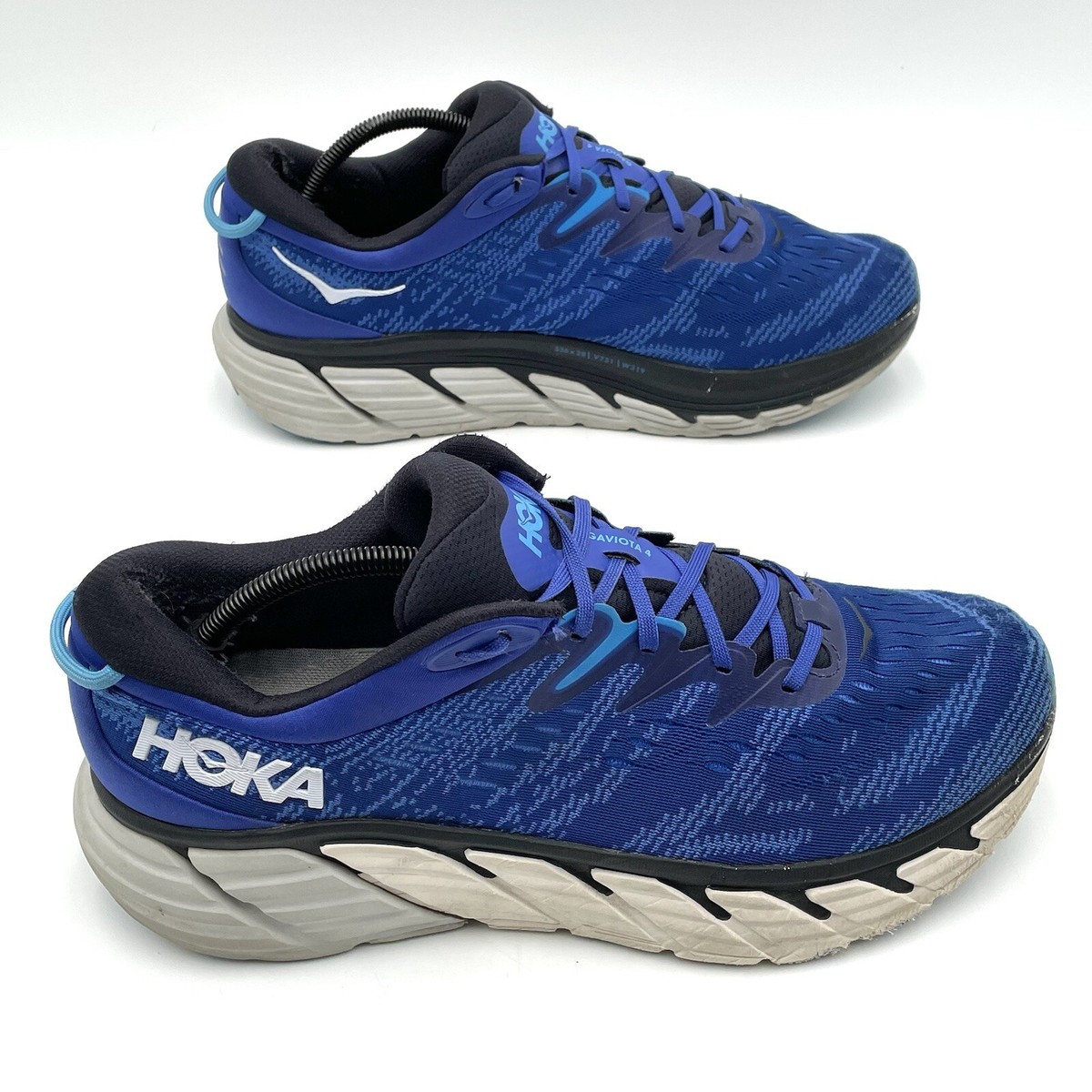 Hoka One One Mens Gaviota 4 Blue Graphite Shoes Sneaker  display picture 3