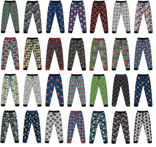 Mens Licensed Character Lounge Pants Pyjamas Bottoms Animal Batman Size S M L XL - Picture 1 of 30